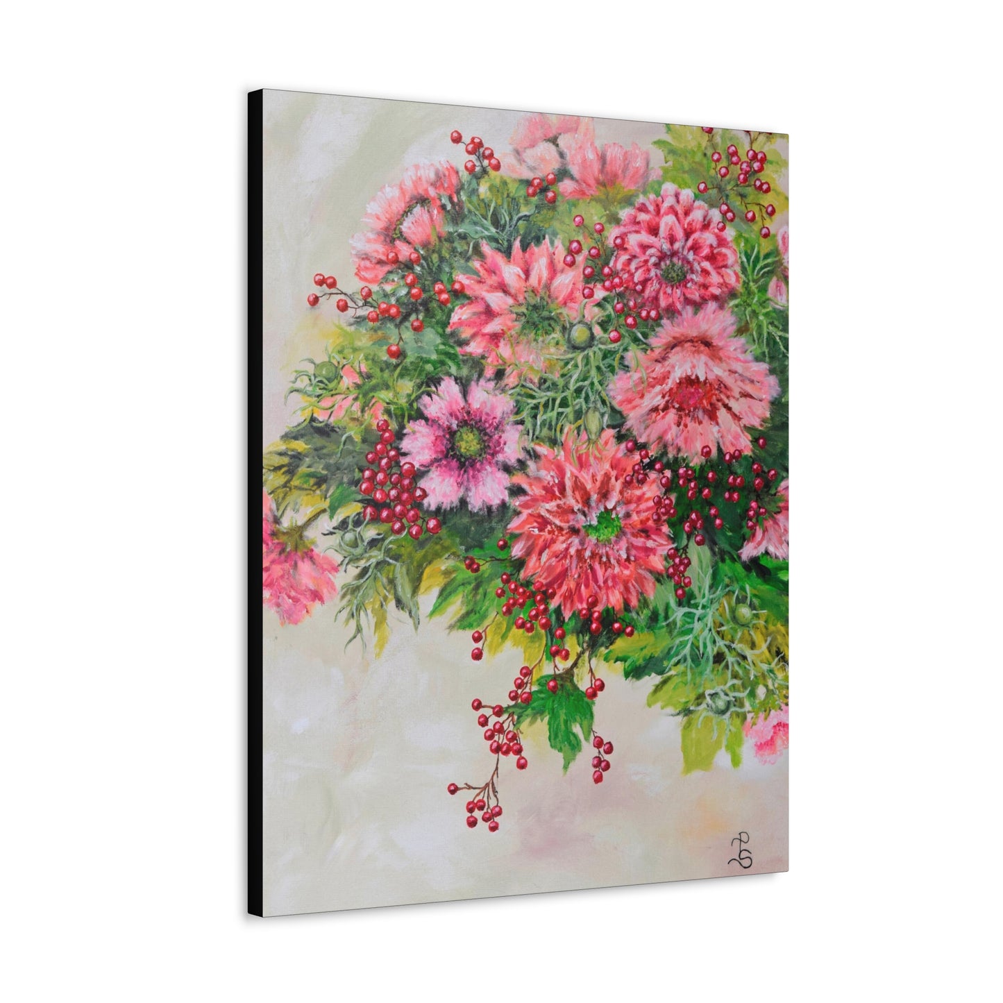 "Bursting Blooms" Canvas Gallery Wraps