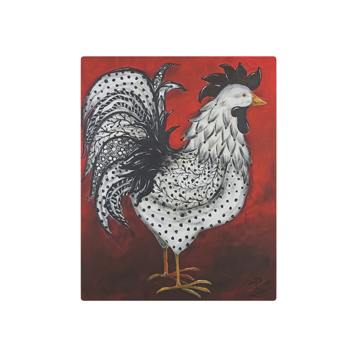 Pablo of Santa Fe Metal Art Sign