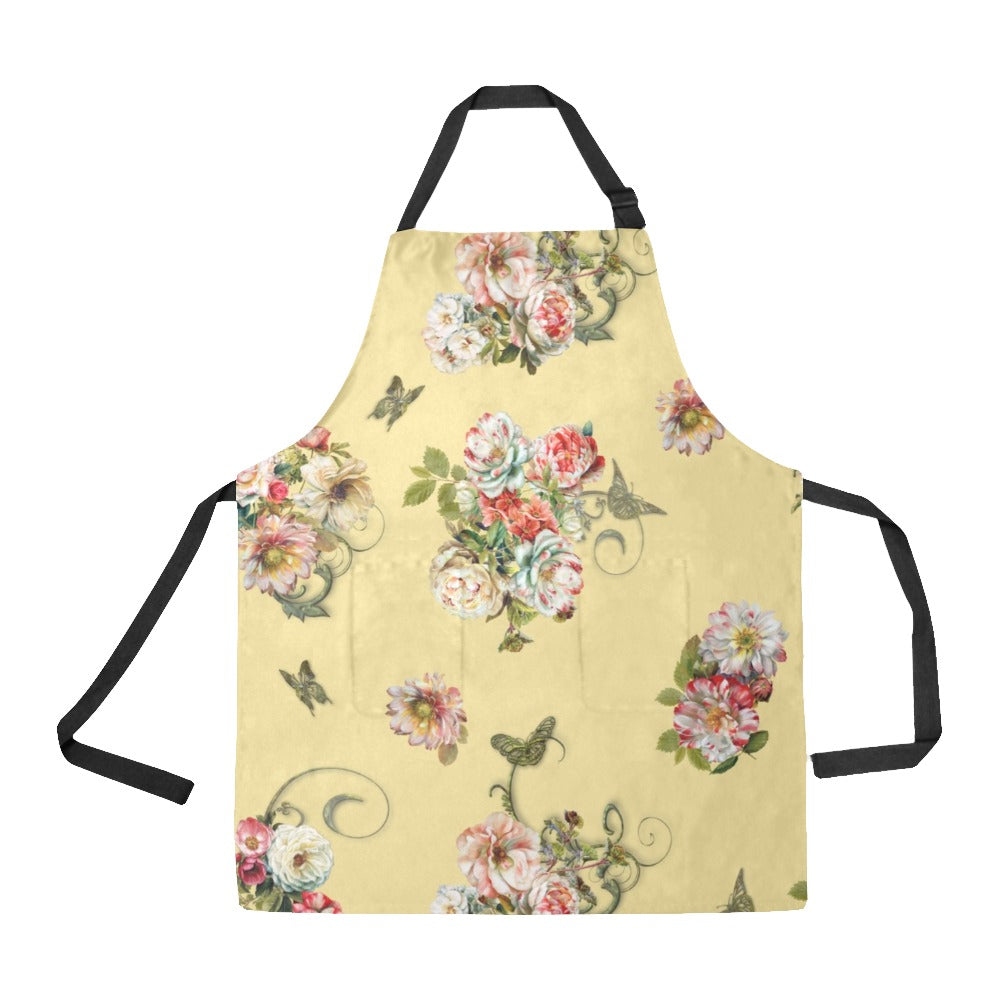 Roses on Sunshine Apron