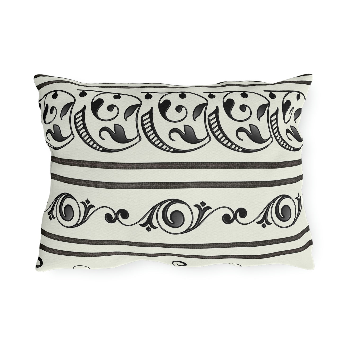 Graphic Stripe Outdoor Pillows