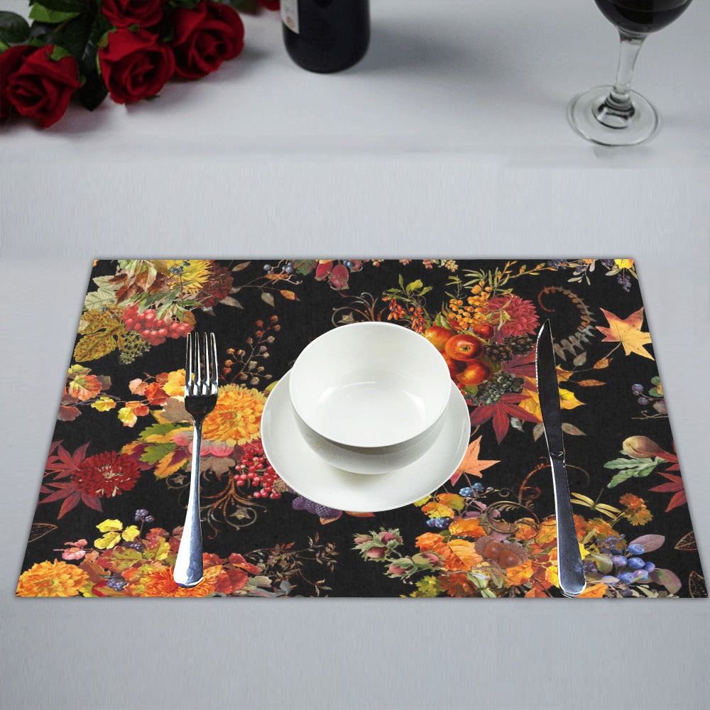 Autumn Glory Placemats Placemat 14’’ x 19’’ (Set of Four)