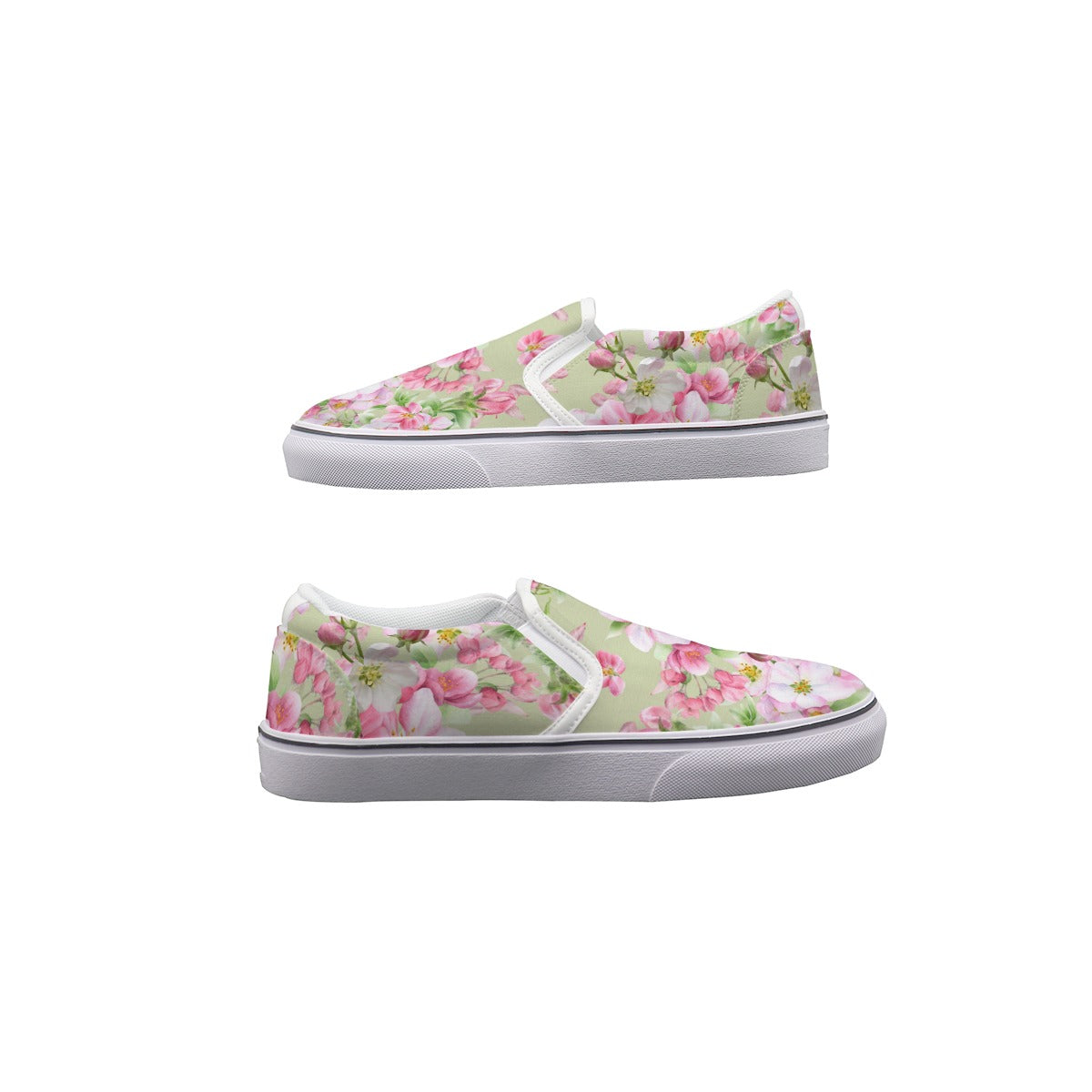 Spring Blossoms Slip On Sneakers