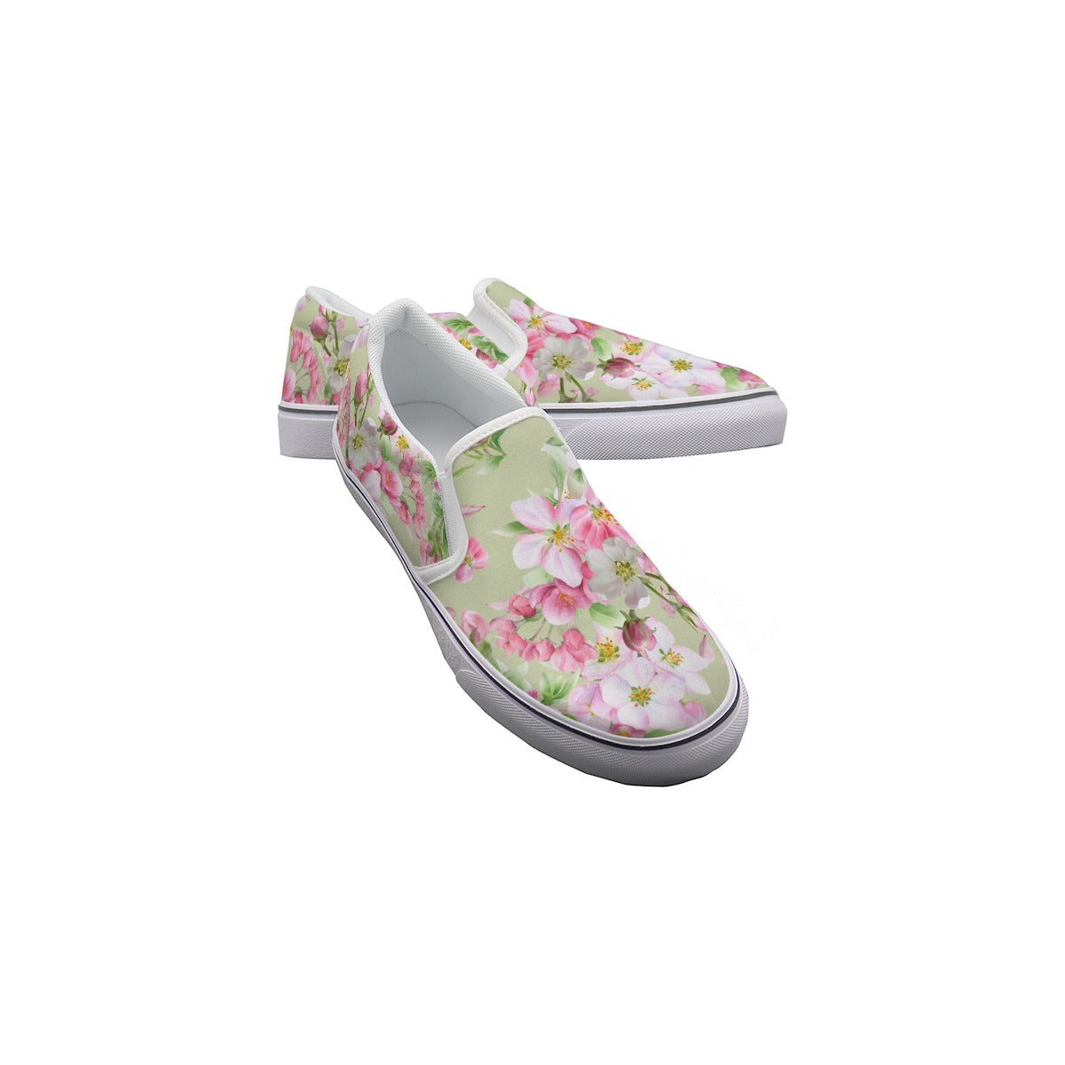 Spring Blossoms Slip On Sneakers