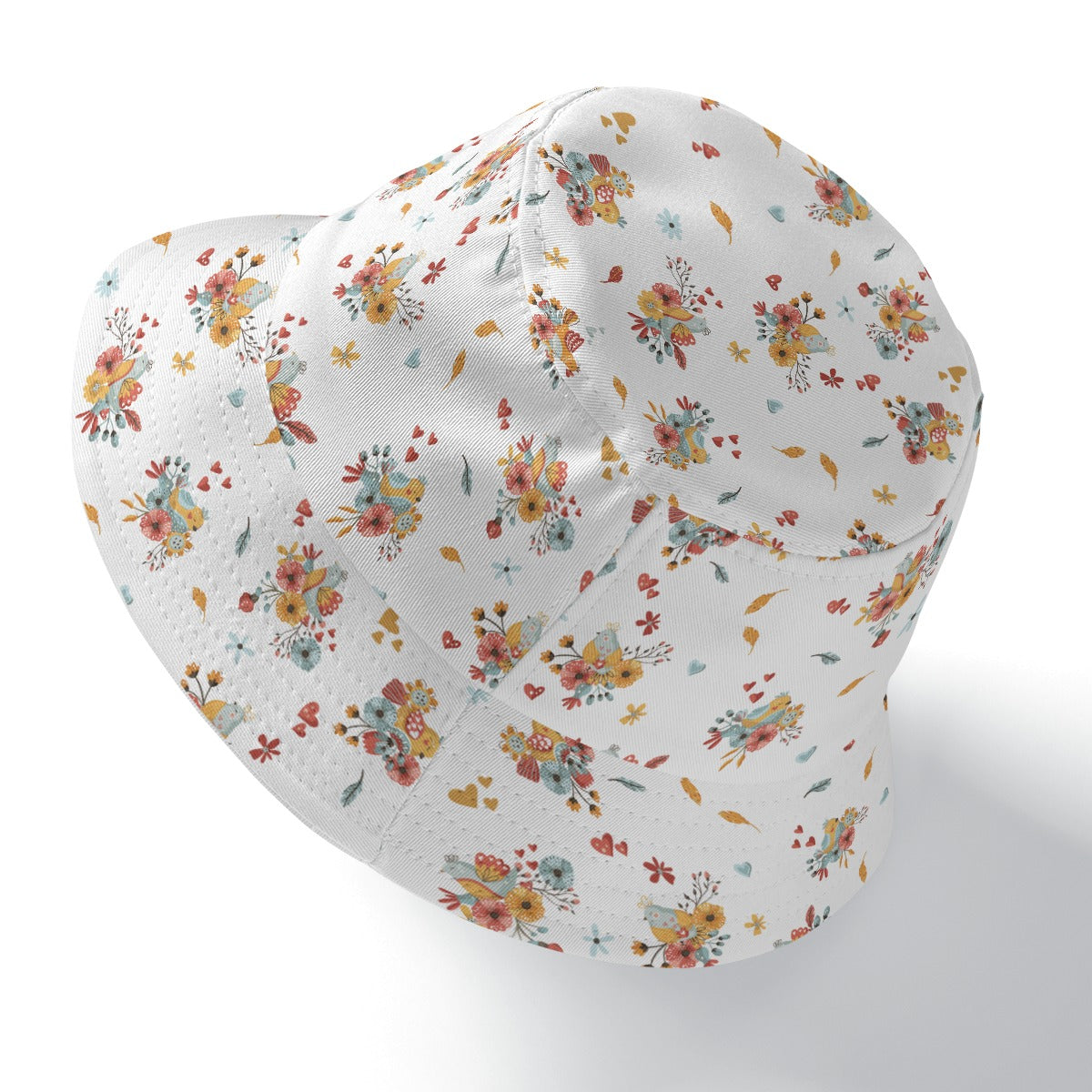 Scandi Print Reversible Bucket Hat