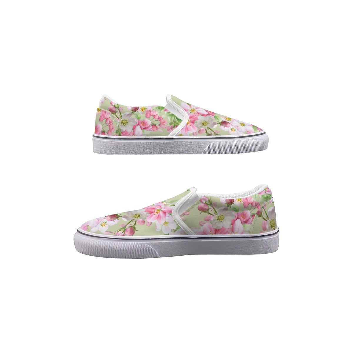 Spring Blossoms Slip On Sneakers