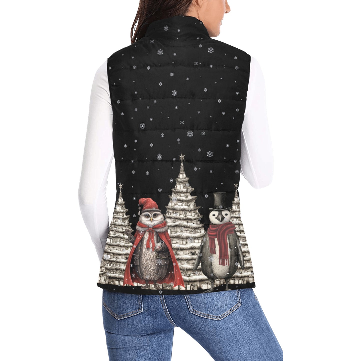 Mischievous Munchkins Women's Quilted Vest