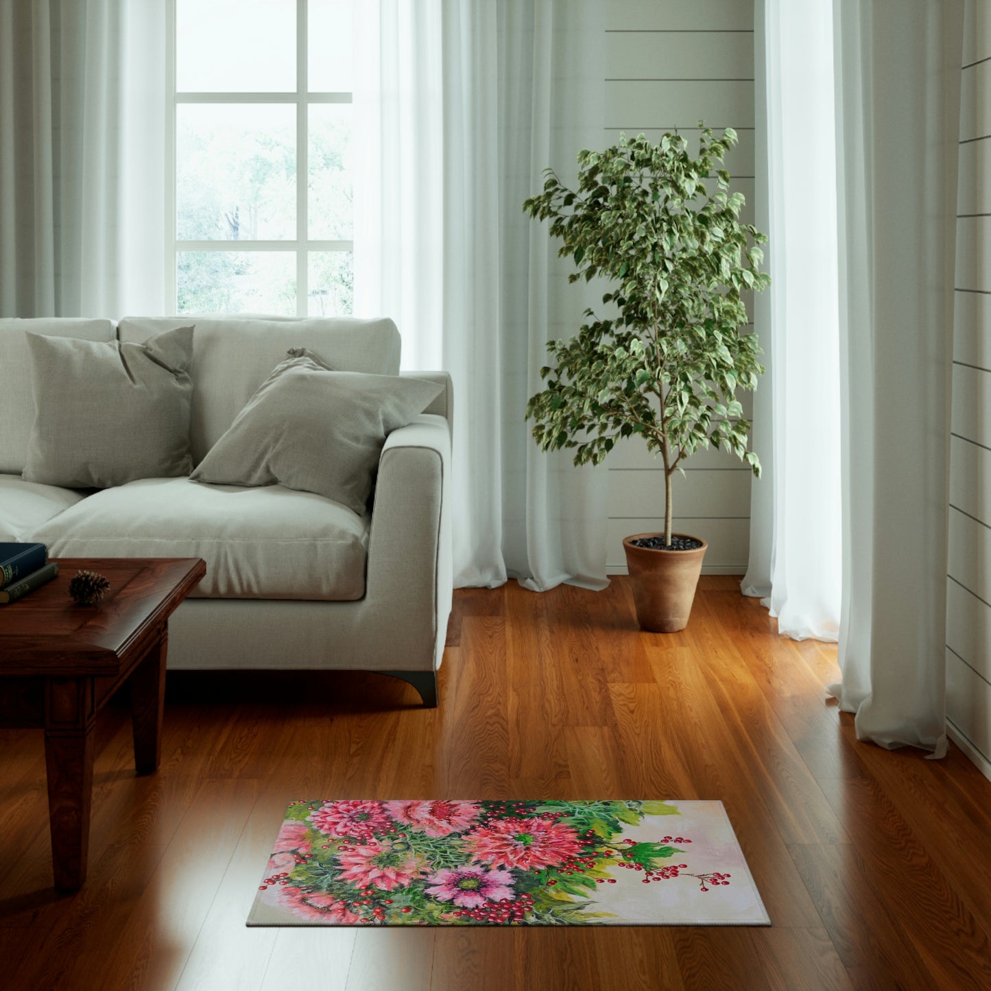 Bursting Blooms Dornier Rug