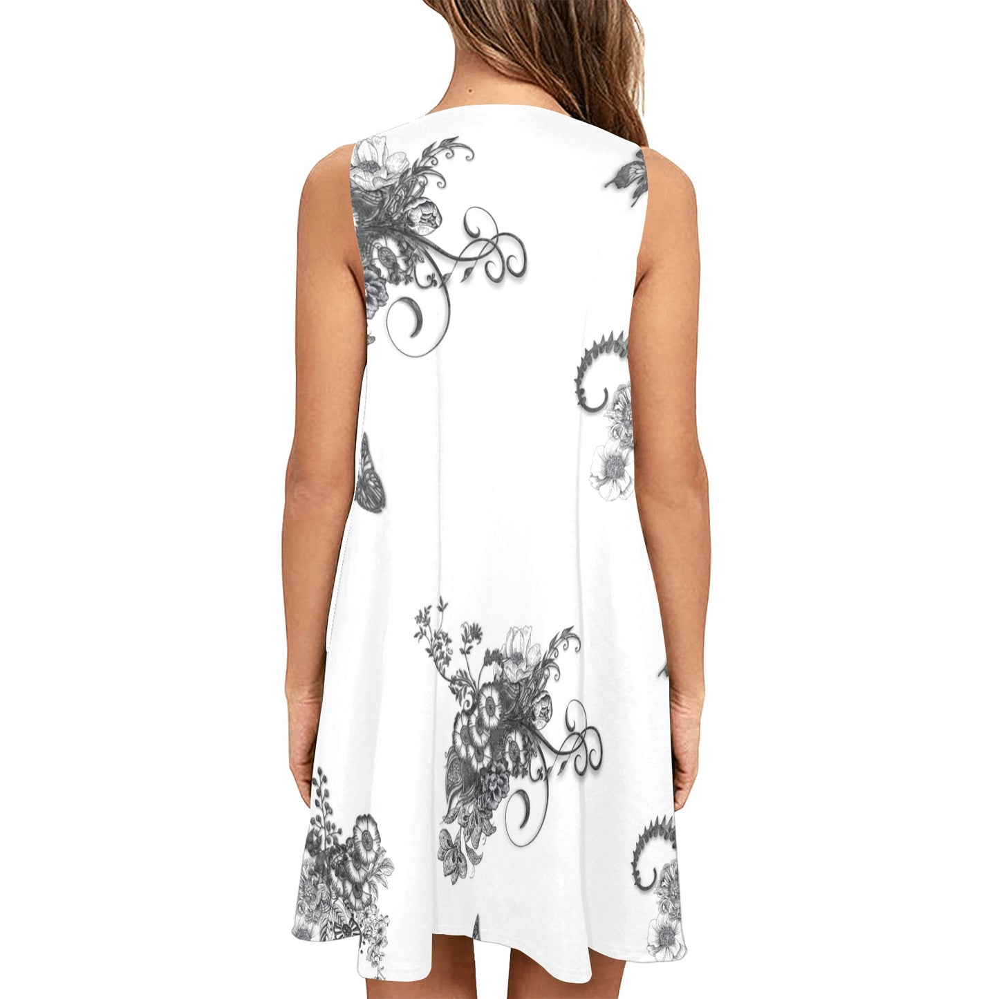 Butterfly Forest Swing Dress