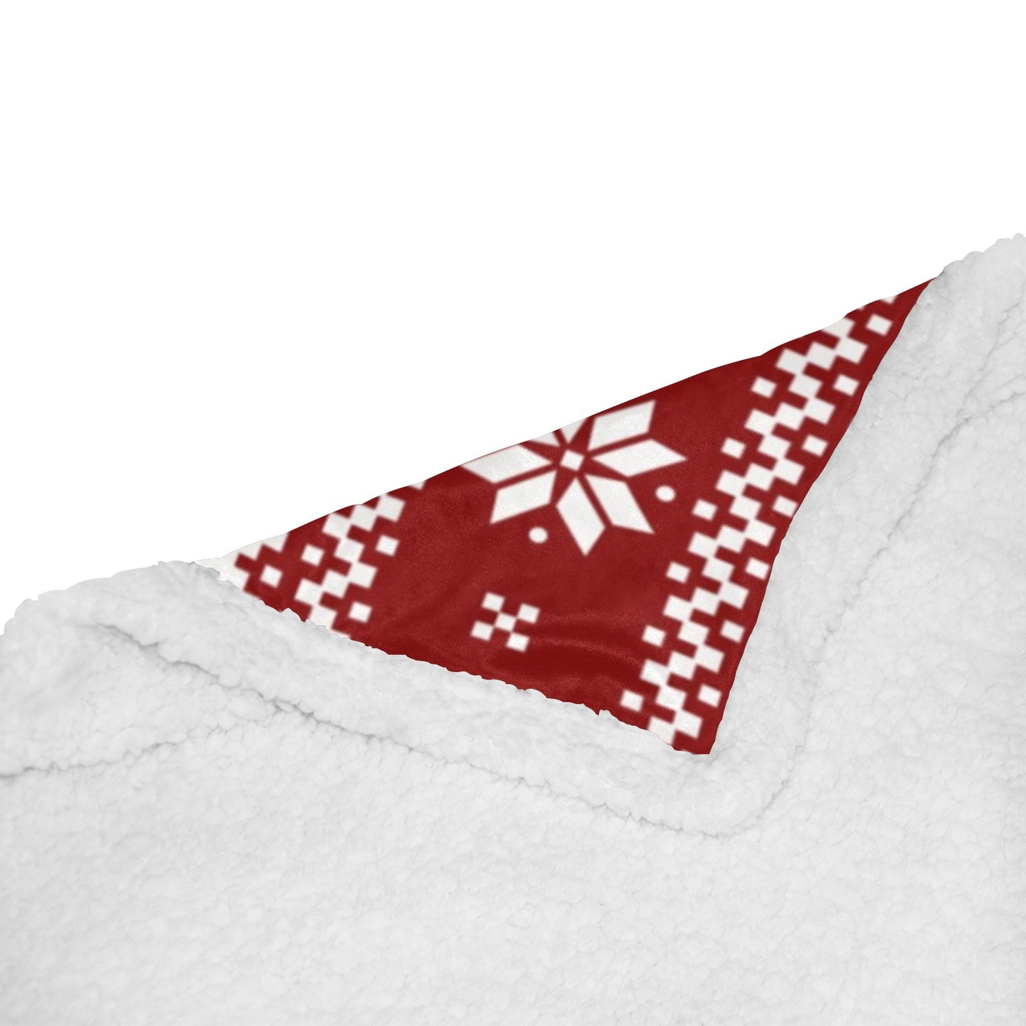 Scandi Christmas Plush Blanket 50"x60"