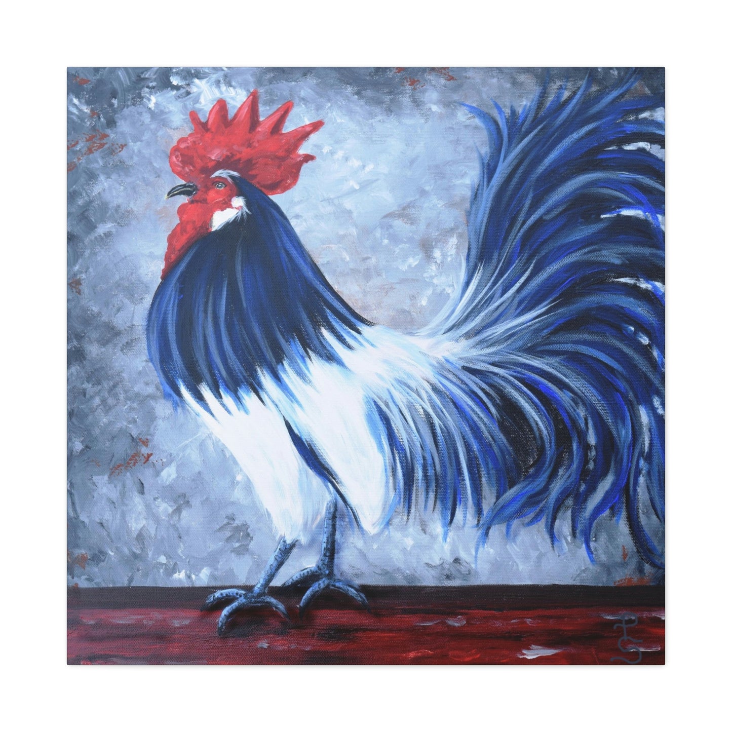 "King of the Roost" Canvas Gallery Wrap