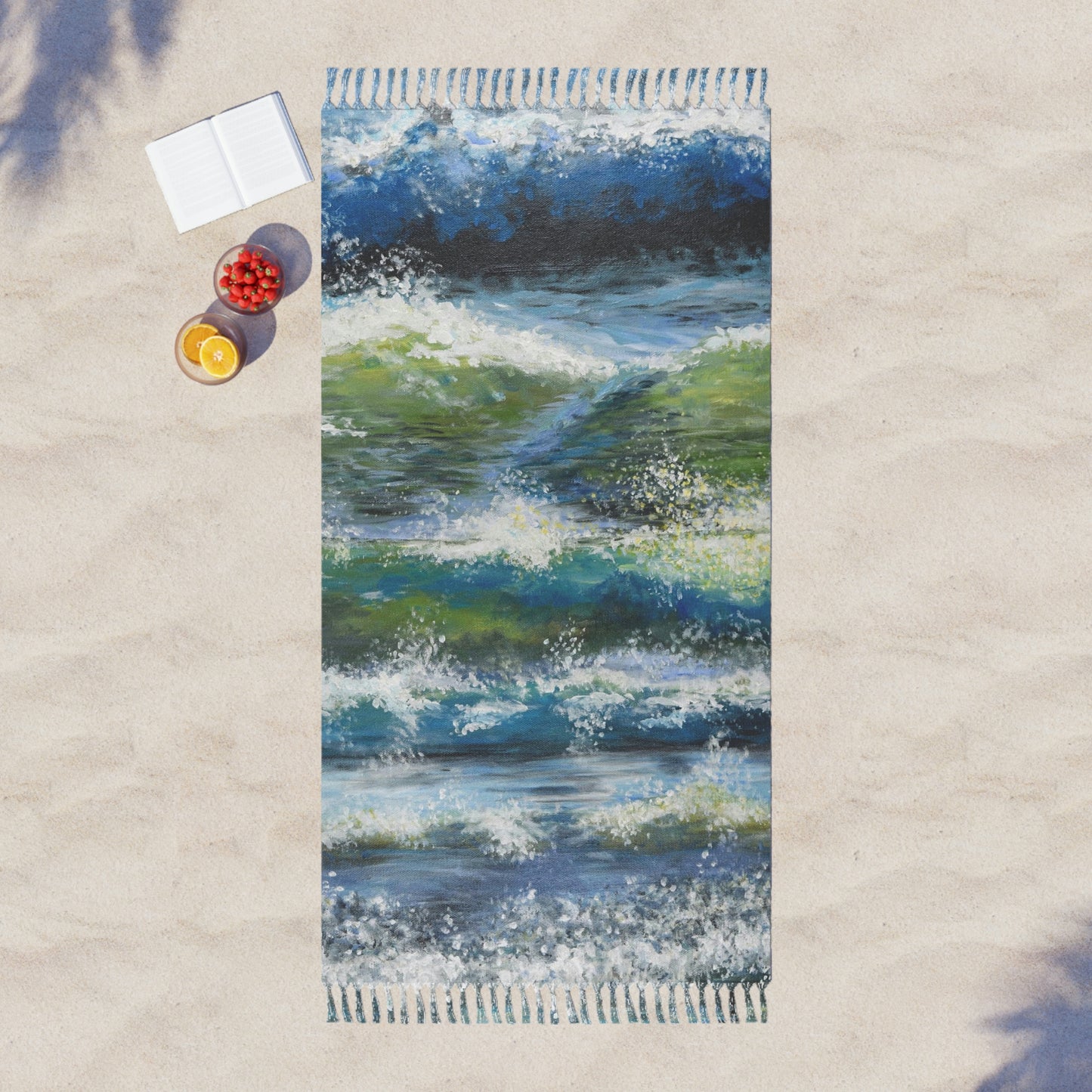 Waves Boho Beach Cloth