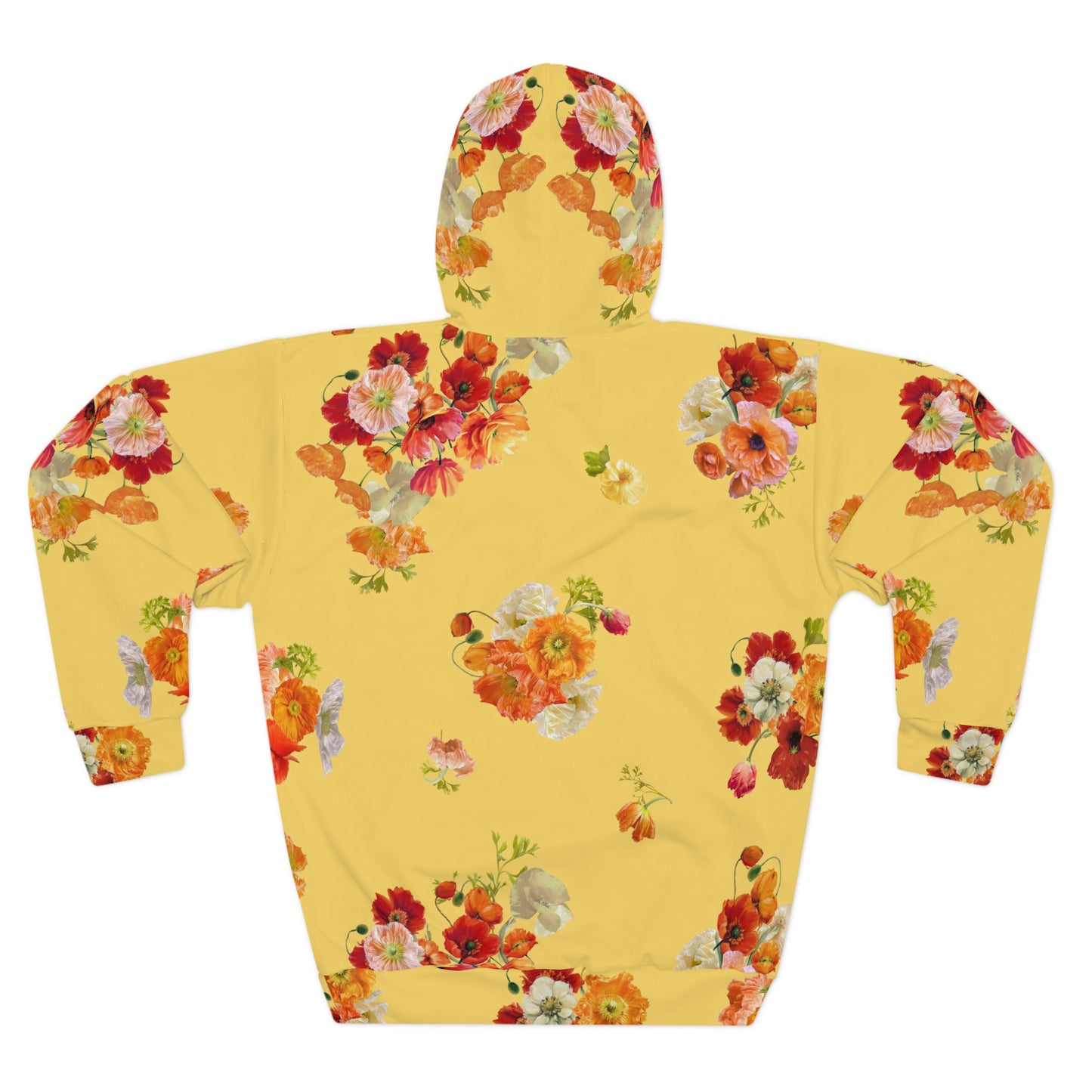 "Sunshine Poppies" Pullover Hoodie