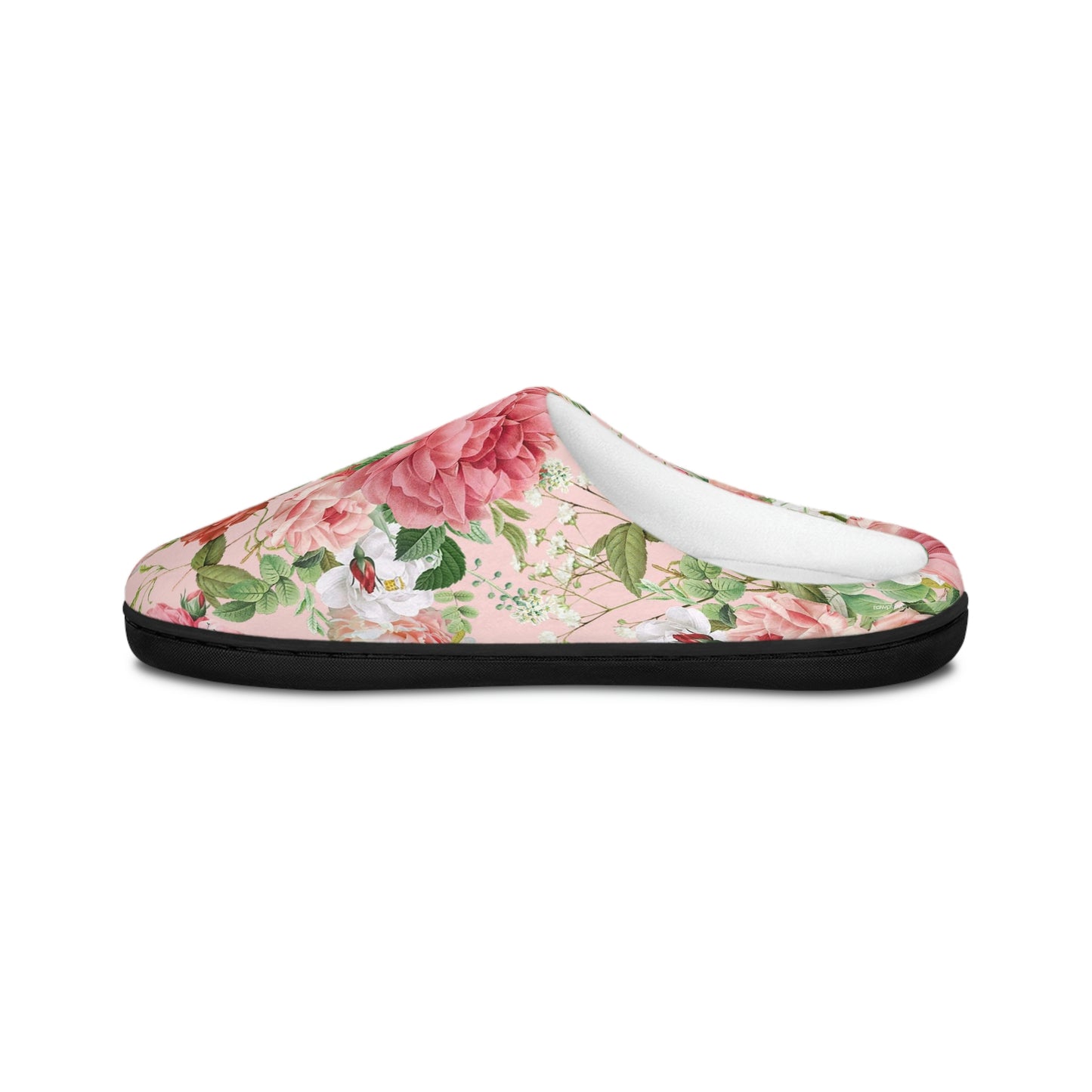 Vintage Peach Floral Women's Slippers