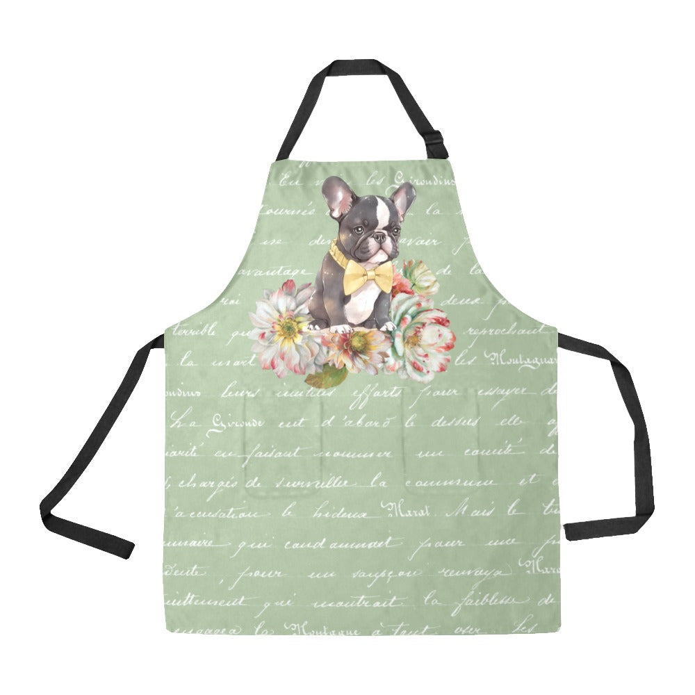 Bowtie Frenchie Apron