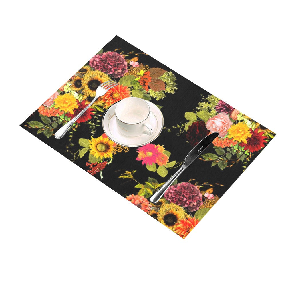 Autumn Fresco Placemats Placemat 14’’ x 19’’ (Four Pieces)