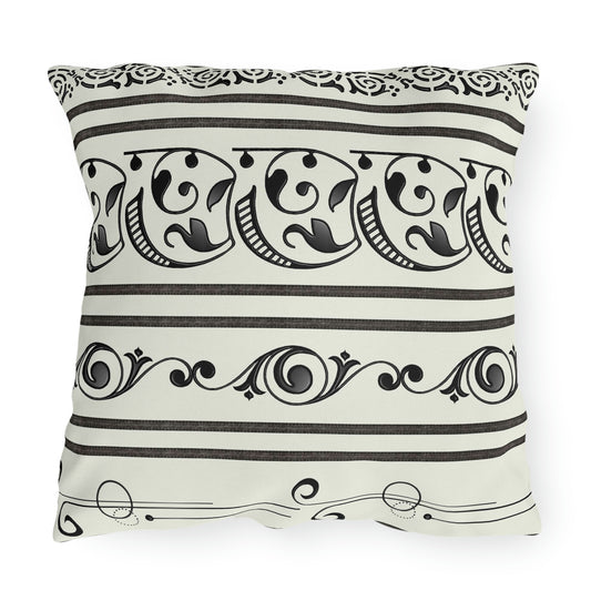 Graphic Stripe Outdoor Pillows