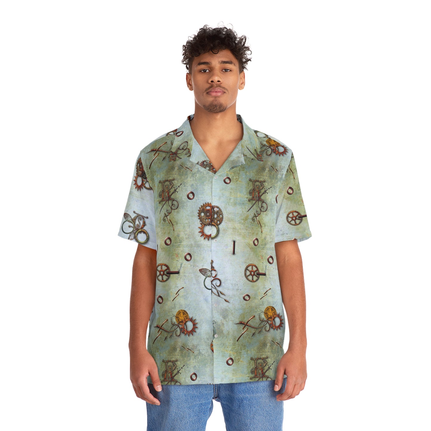 Copper Gadgets Hawaiian Shirt