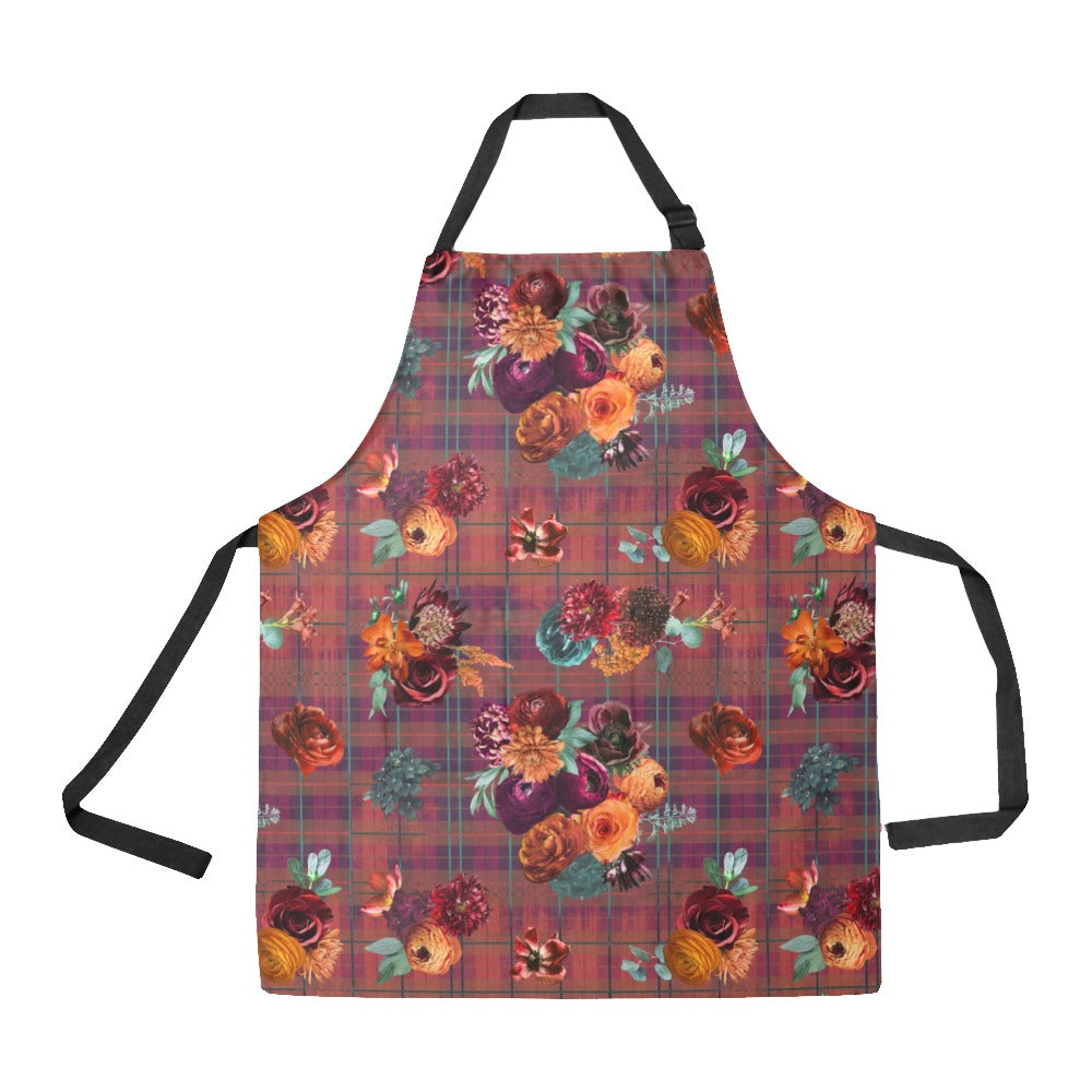 Autumn Plaid Apron