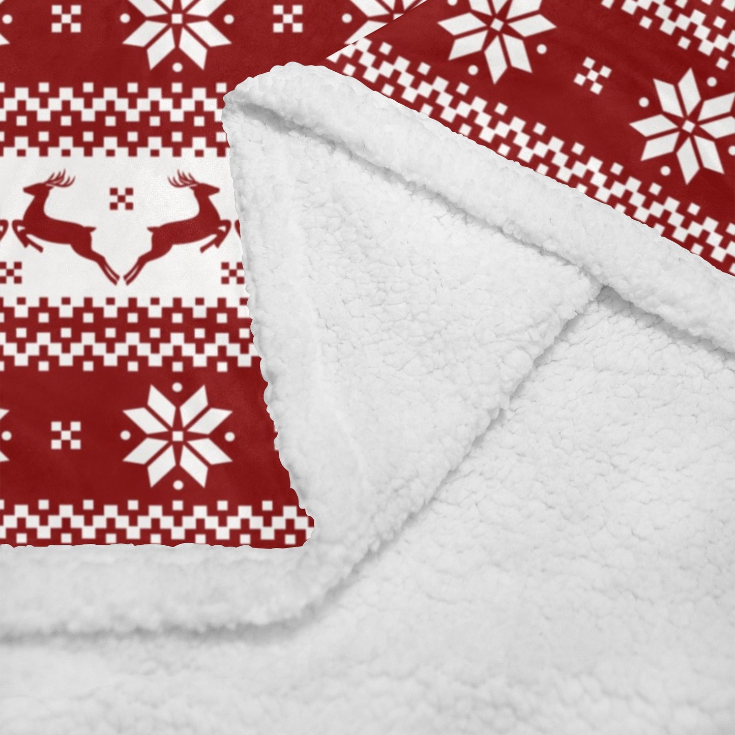 Scandi Christmas Plush Blanket 50"x60"