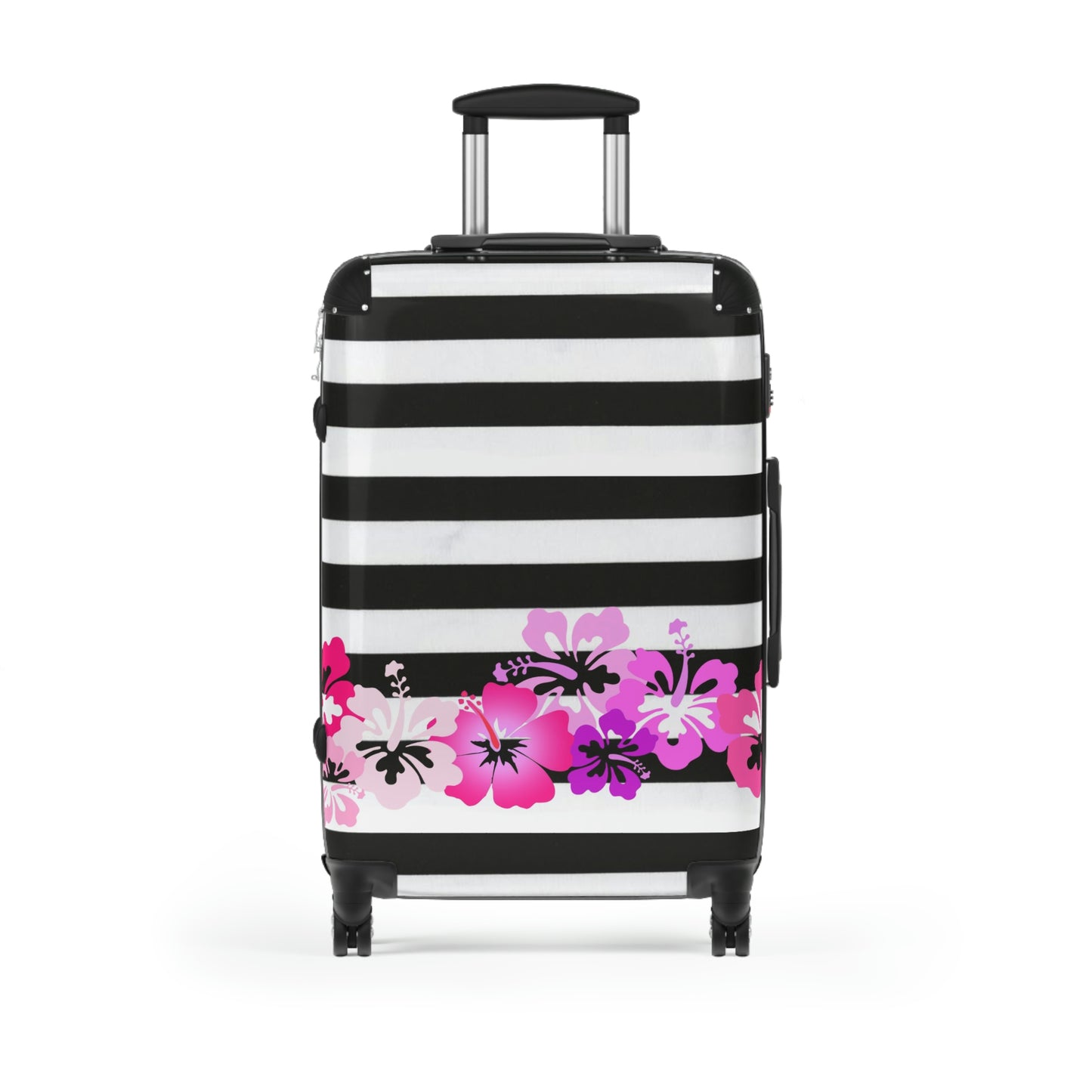 Hibiscus Stripe Suitcases