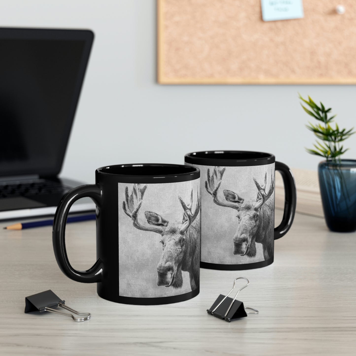 Moose in the Mist Mug