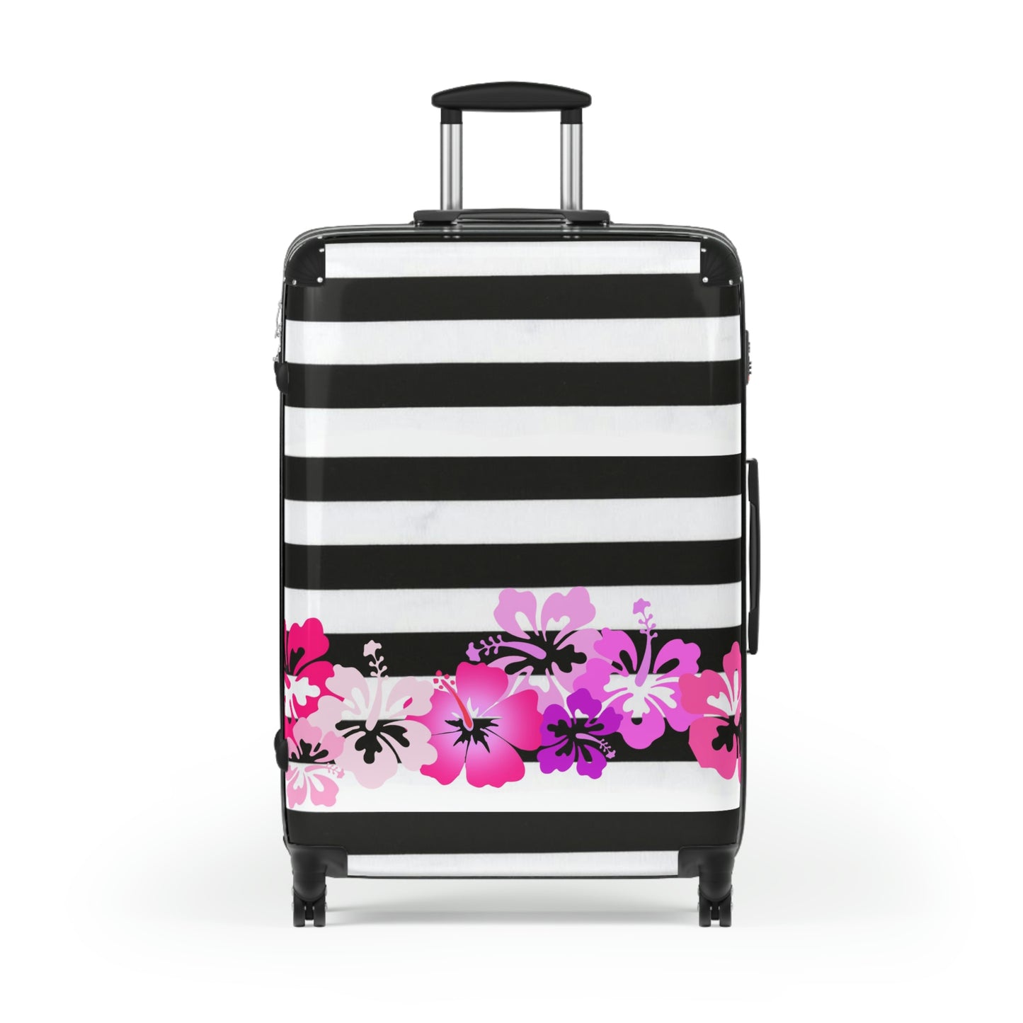 Hibiscus Stripe Suitcases