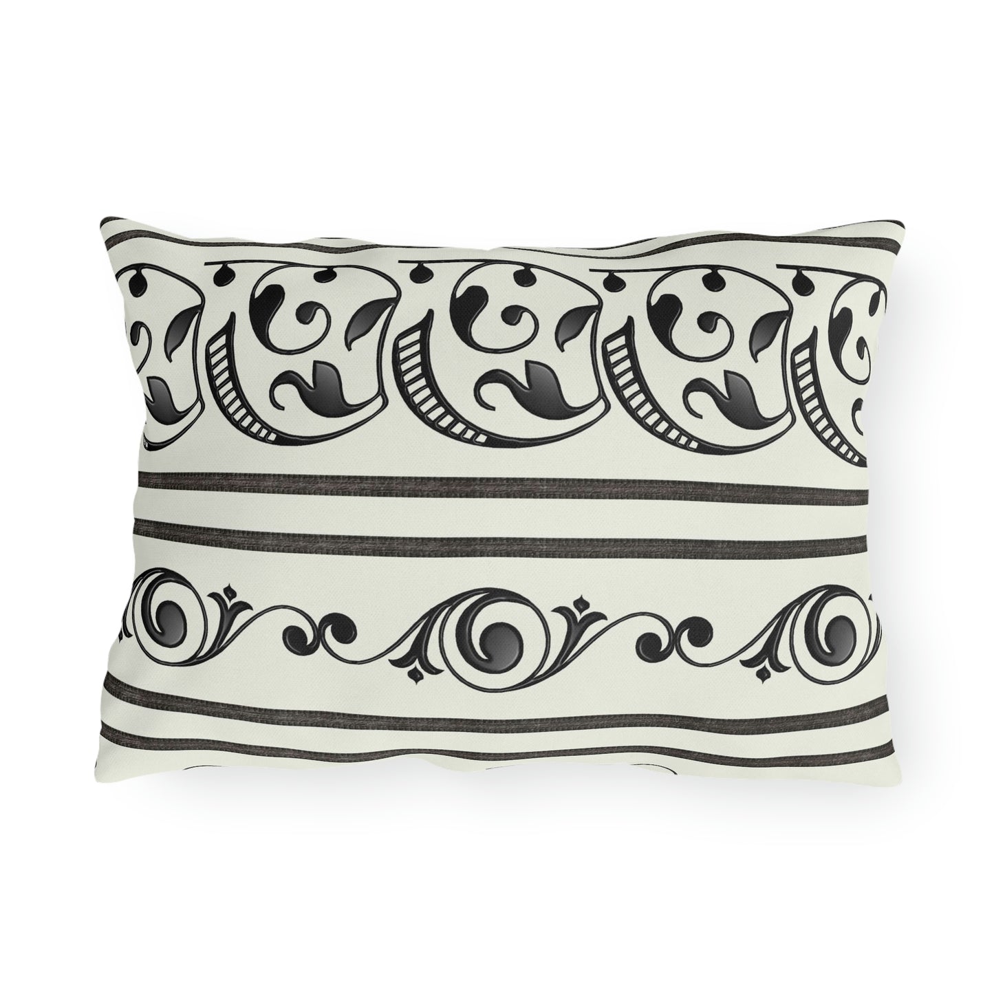 Graphic Stripe Outdoor Pillows