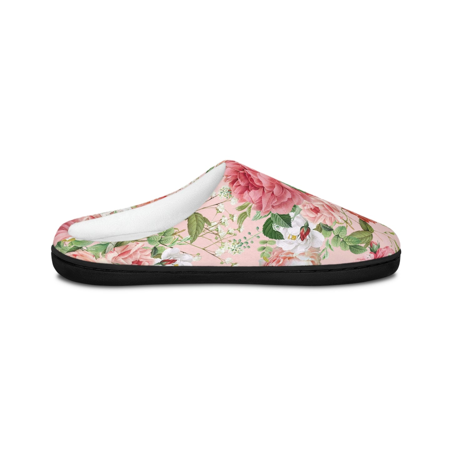 Vintage Peach Floral Women's Slippers