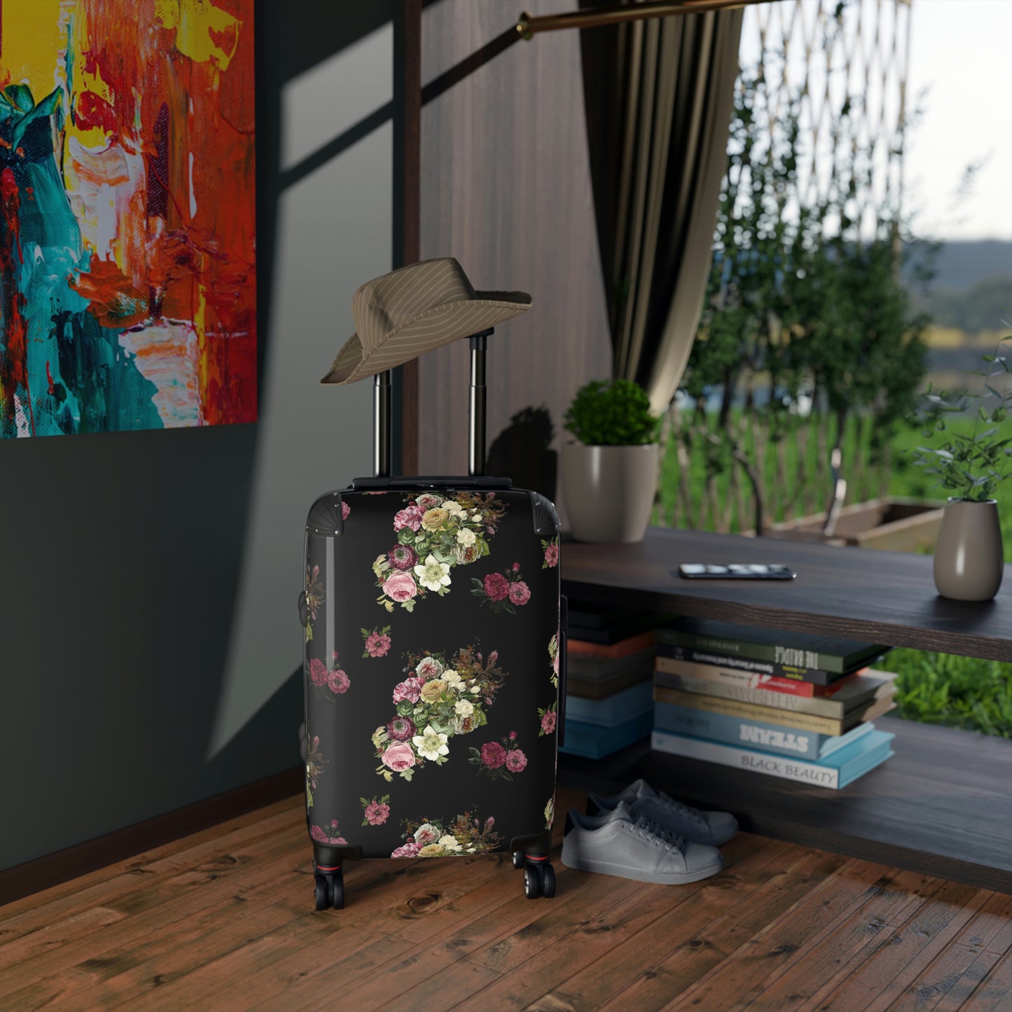 Winter Rose Suitcases