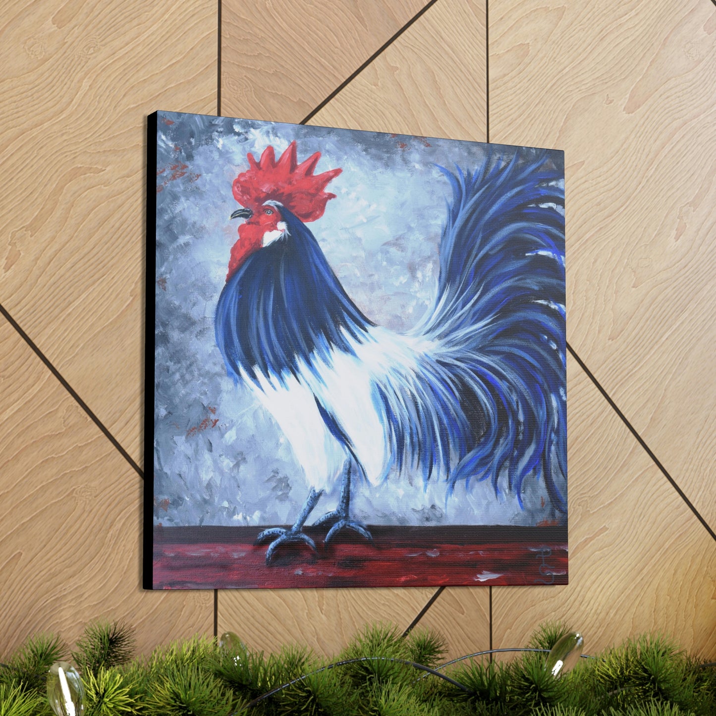 "King of the Roost" Canvas Gallery Wrap