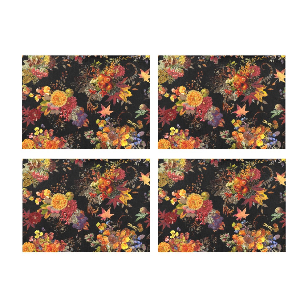 Autumn Glory Placemats Placemat 14’’ x 19’’ (Set of Four)