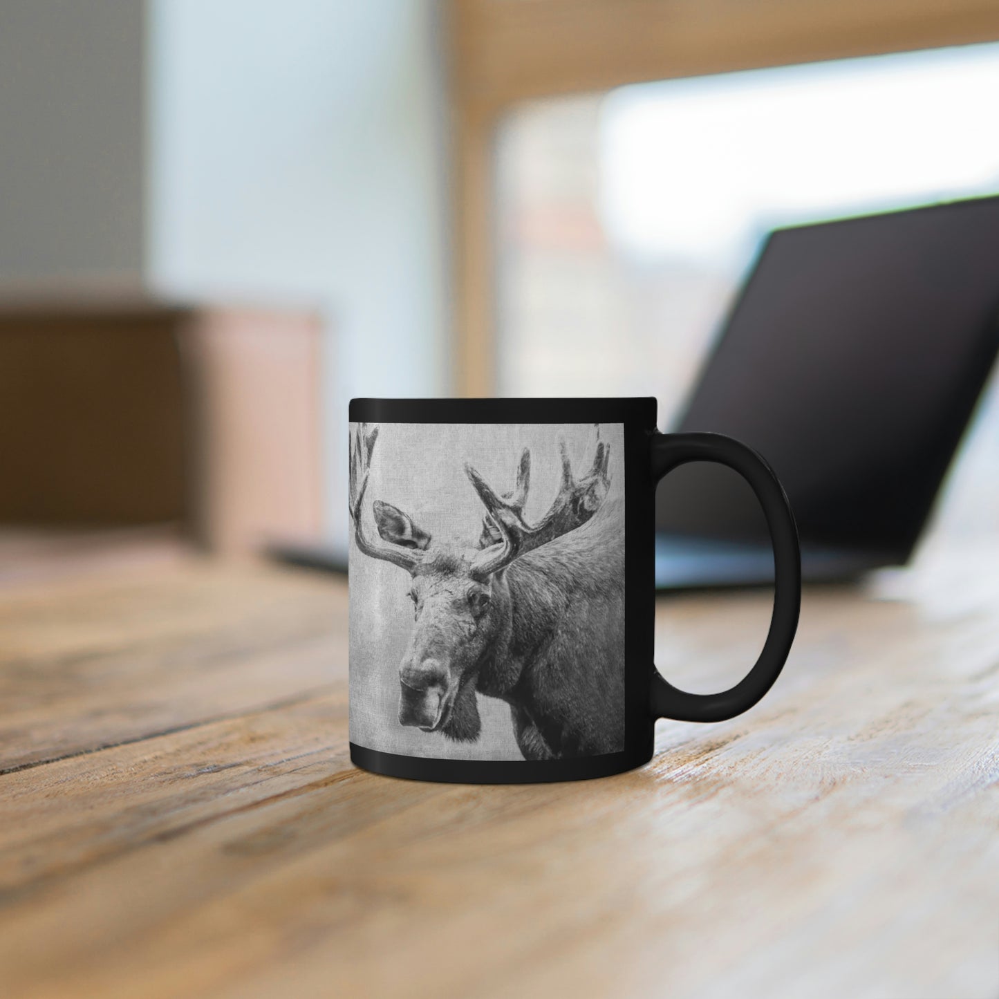 Moose in the Mist Mug