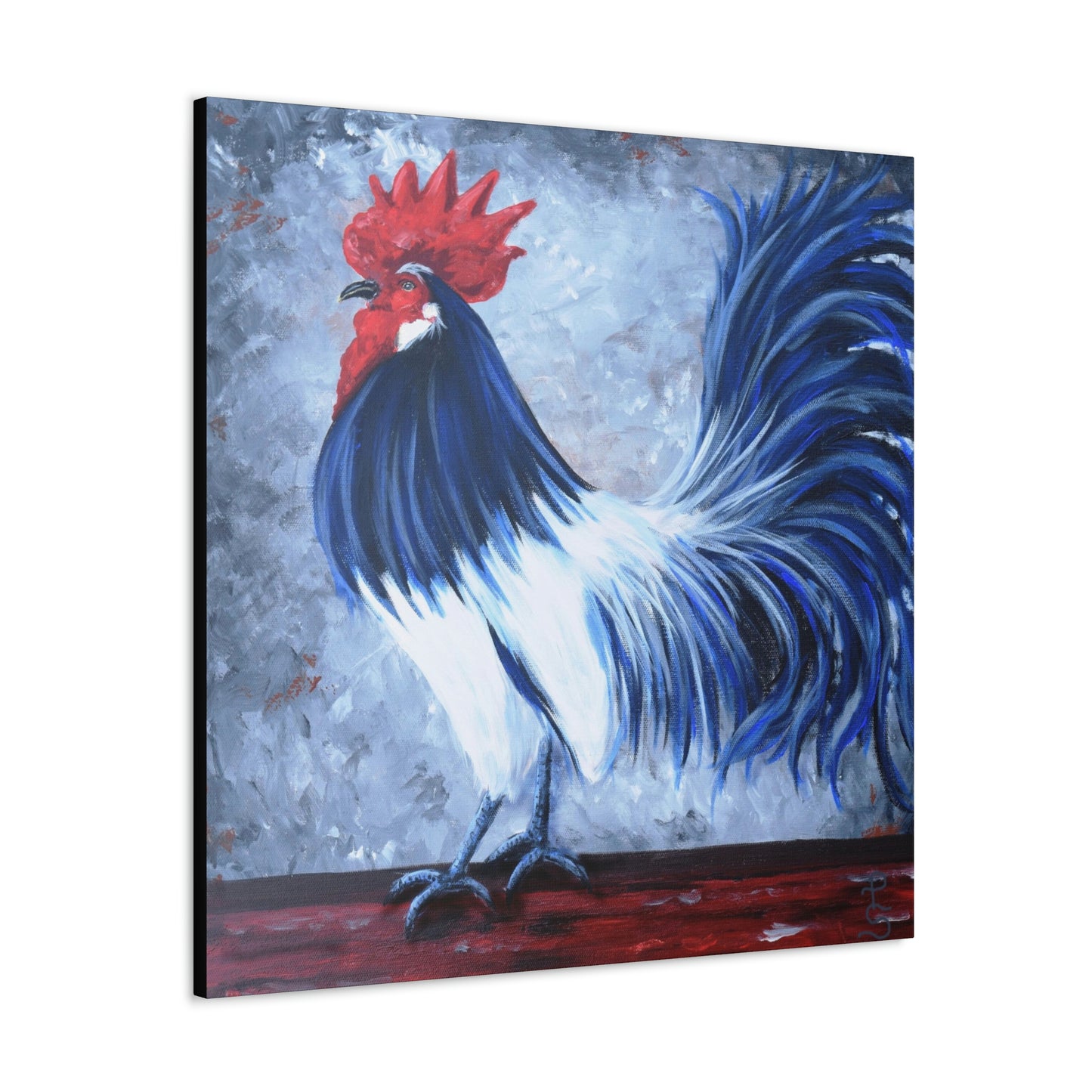 "King of the Roost" Canvas Gallery Wrap