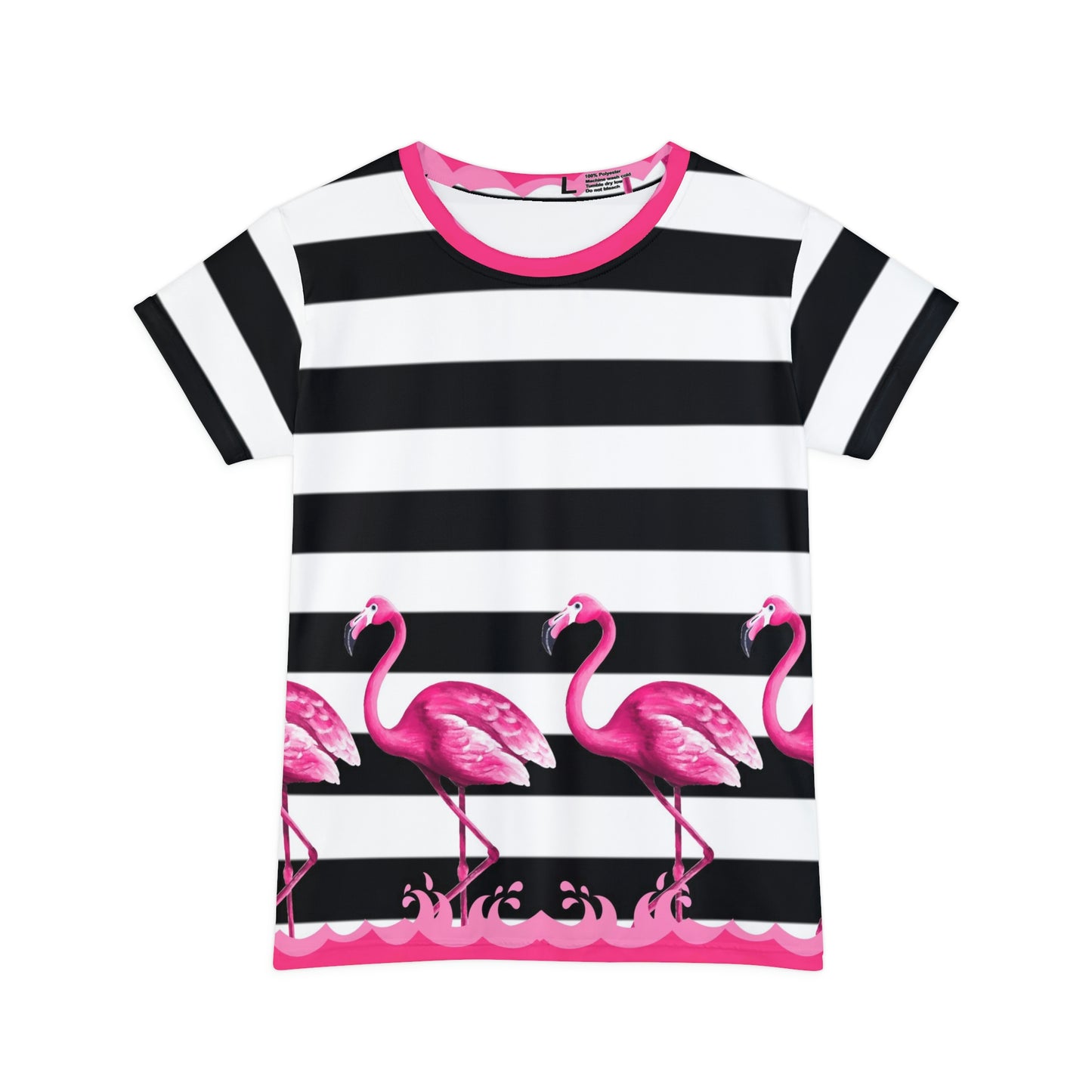 Flamingo Stripe T-Shirt