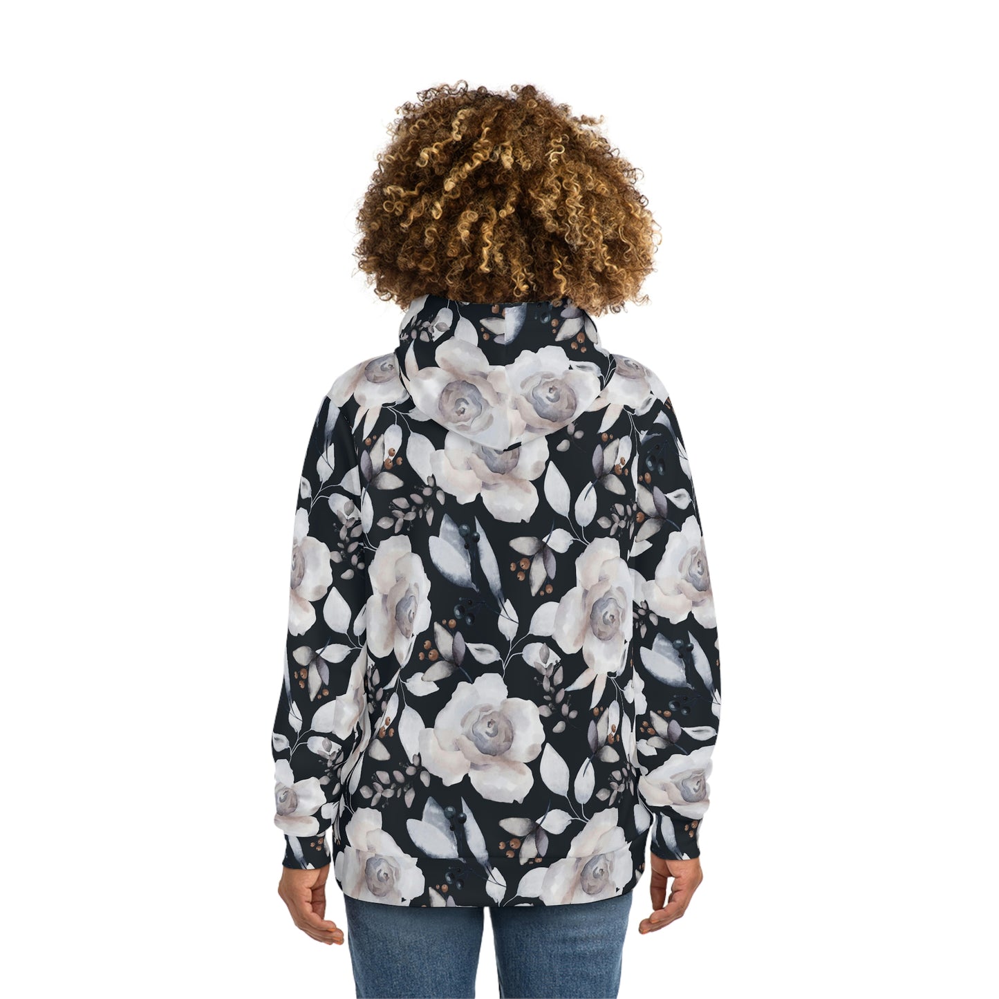 Watercolor Roses Fashion Hoodie