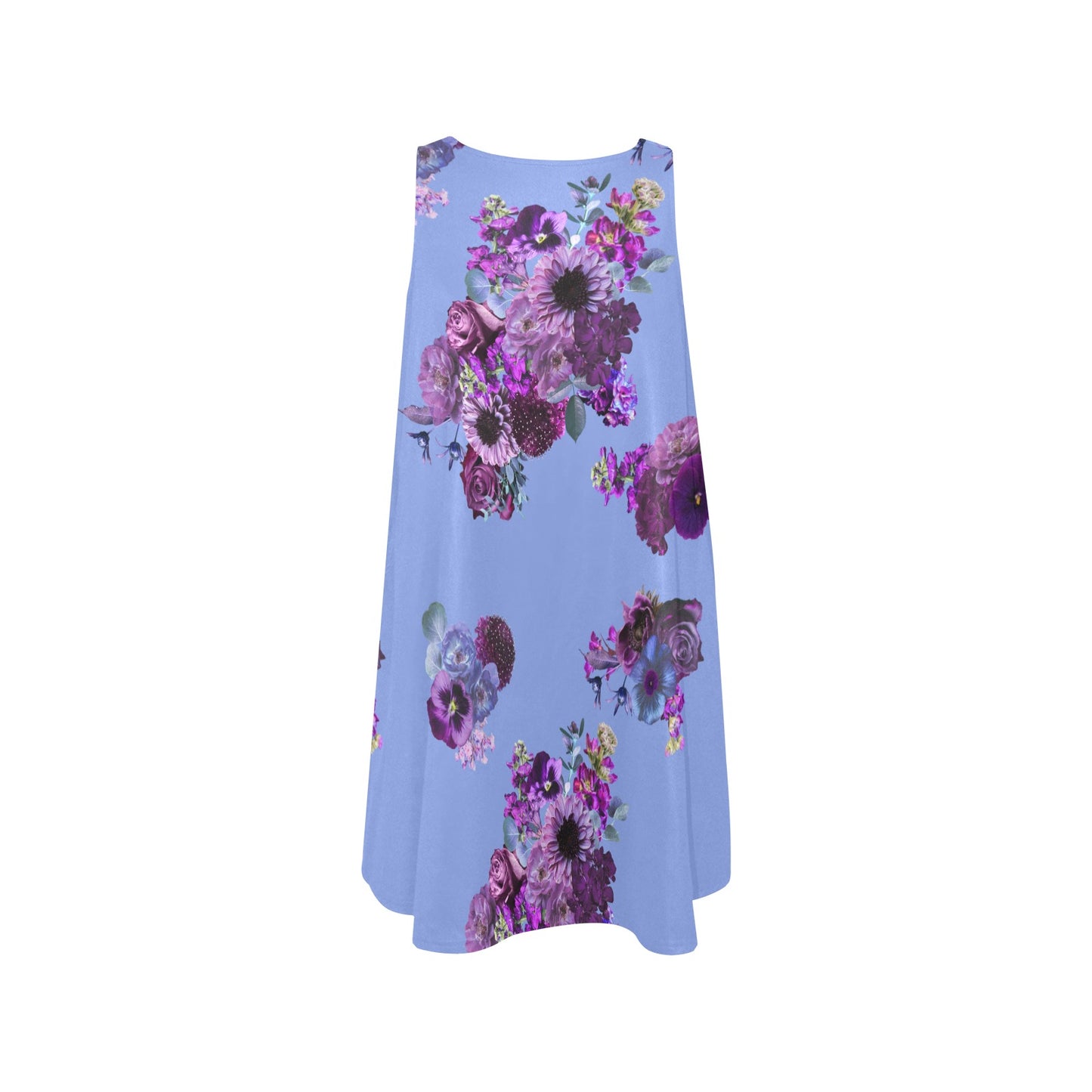 Evening Floral Swing Dress