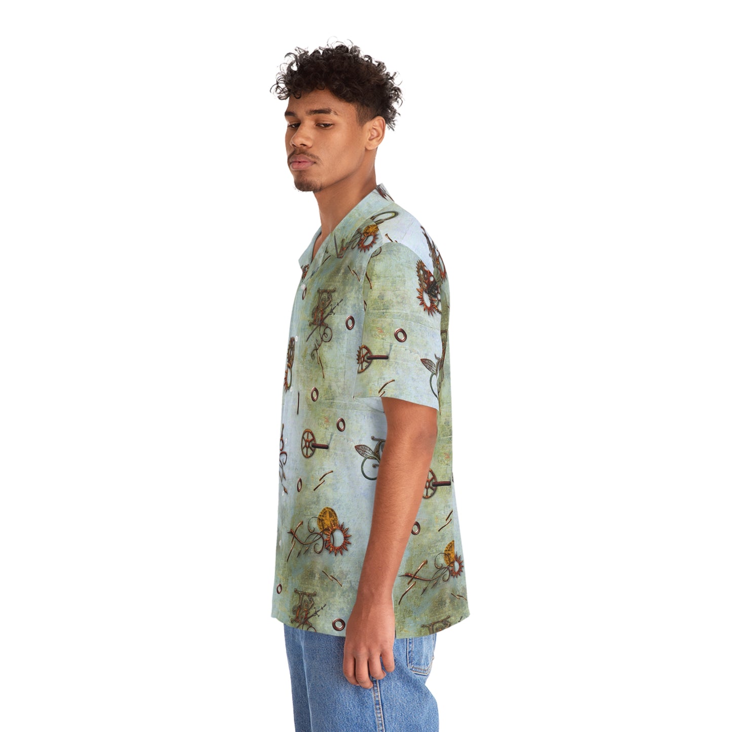 Copper Gadgets Hawaiian Shirt